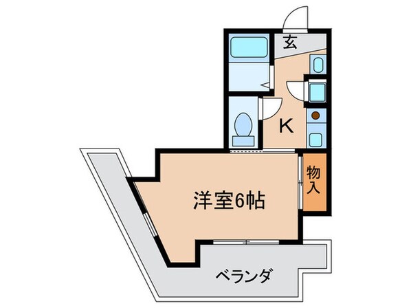 コアロード２０００の物件間取画像